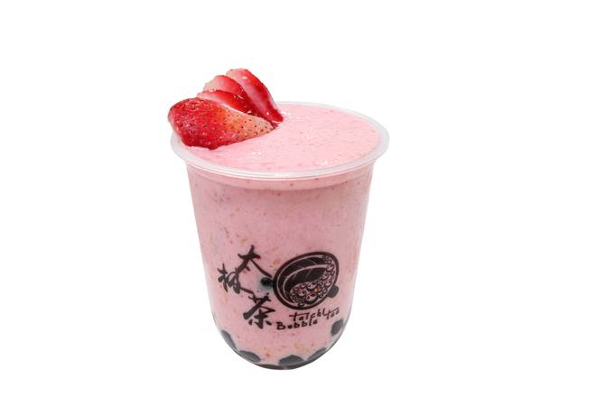 Order Large Strawberry Milk Crush food online from Taichi Bubble Tea store, Mount Pleasant on bringmethat.com