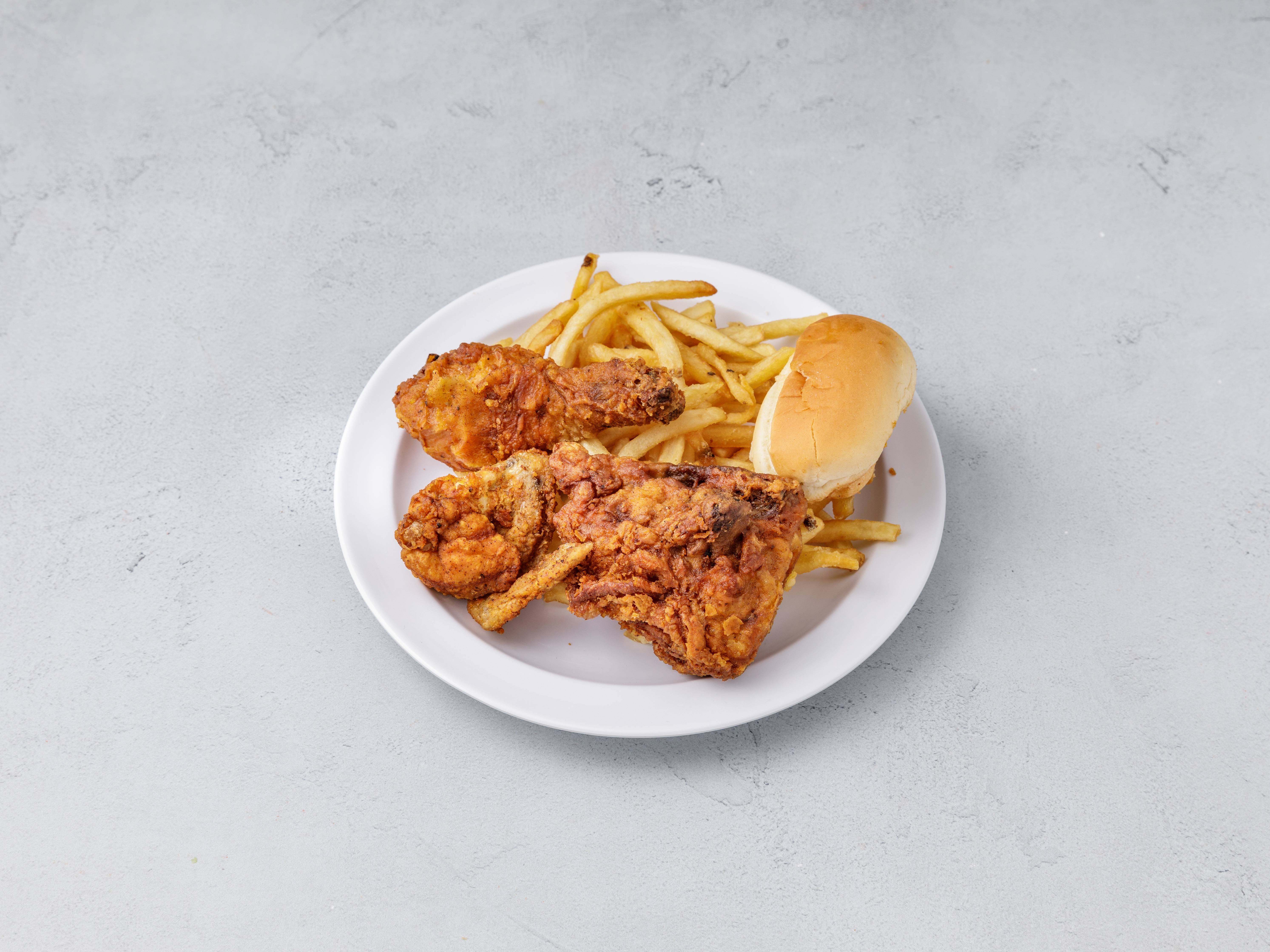 Order 16. Three Piece Chicken food online from Us Fried Chicken store, Jersey City on bringmethat.com