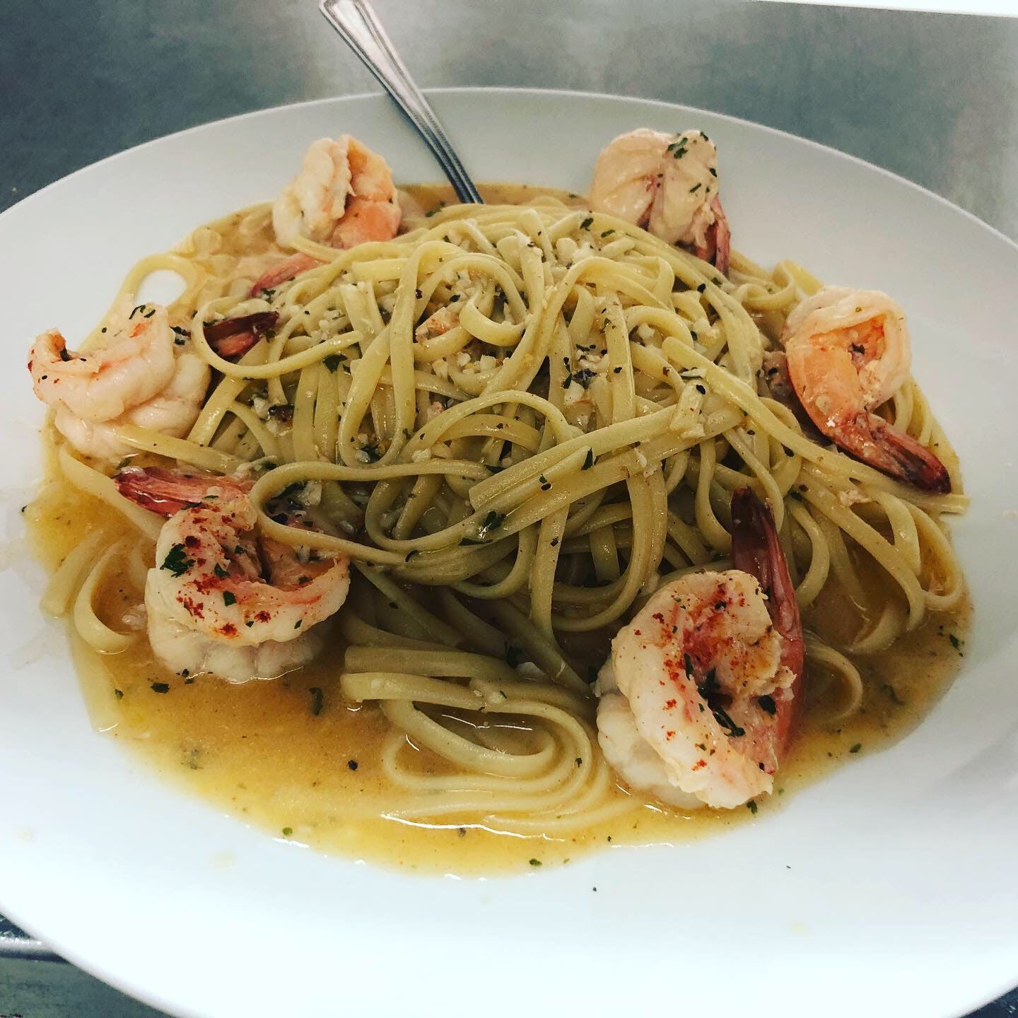 Order Shrimp Scampi - Entree food online from Bellissimo store, Colleyville on bringmethat.com