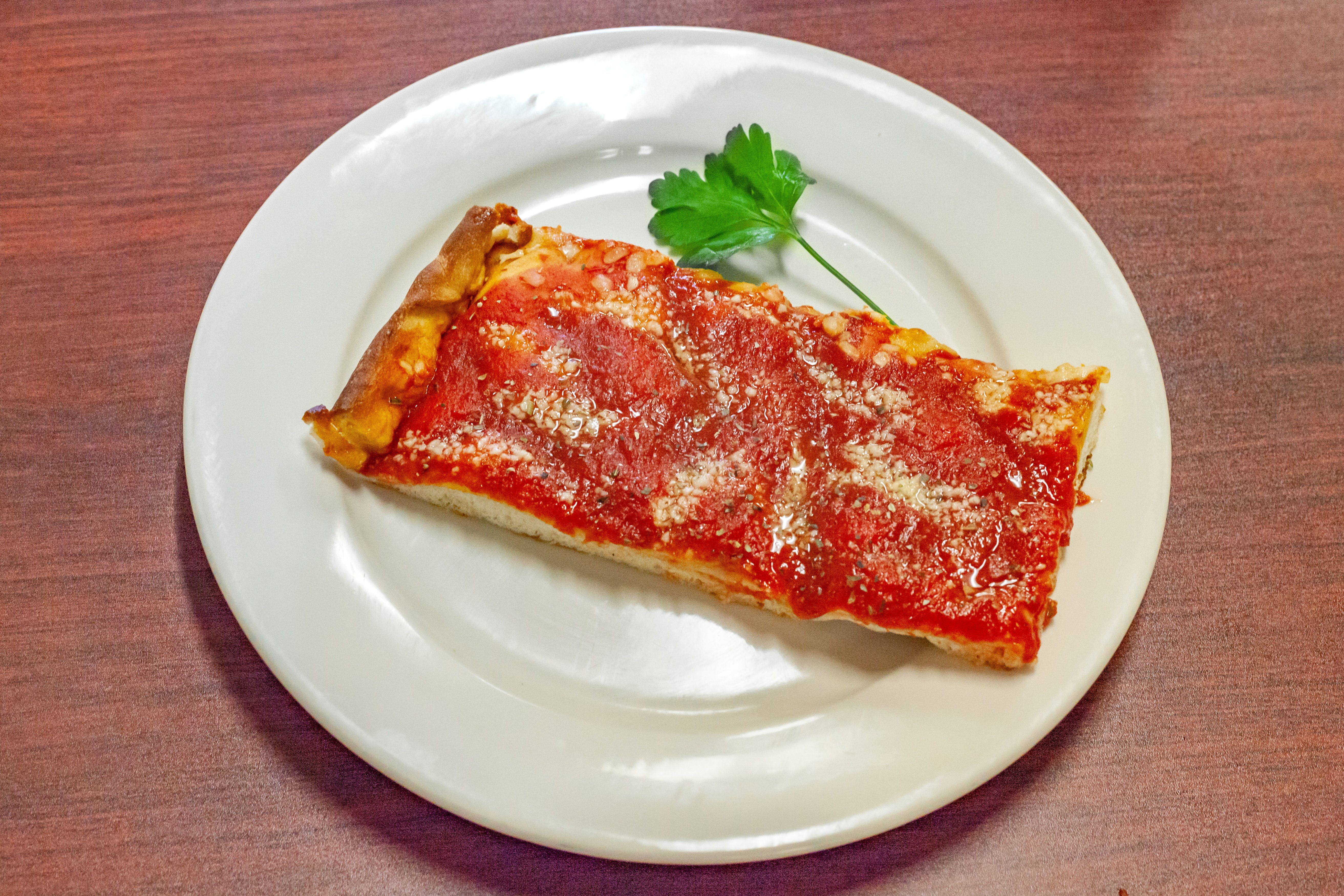 Order Tony’s Specialty Tomato Pie - Large 16" food online from Pennsville Pizza store, Pennsville on bringmethat.com