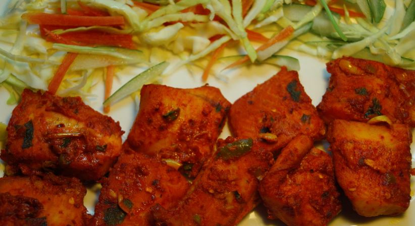 Order Fish Tikka food online from Curry India store, New York on bringmethat.com