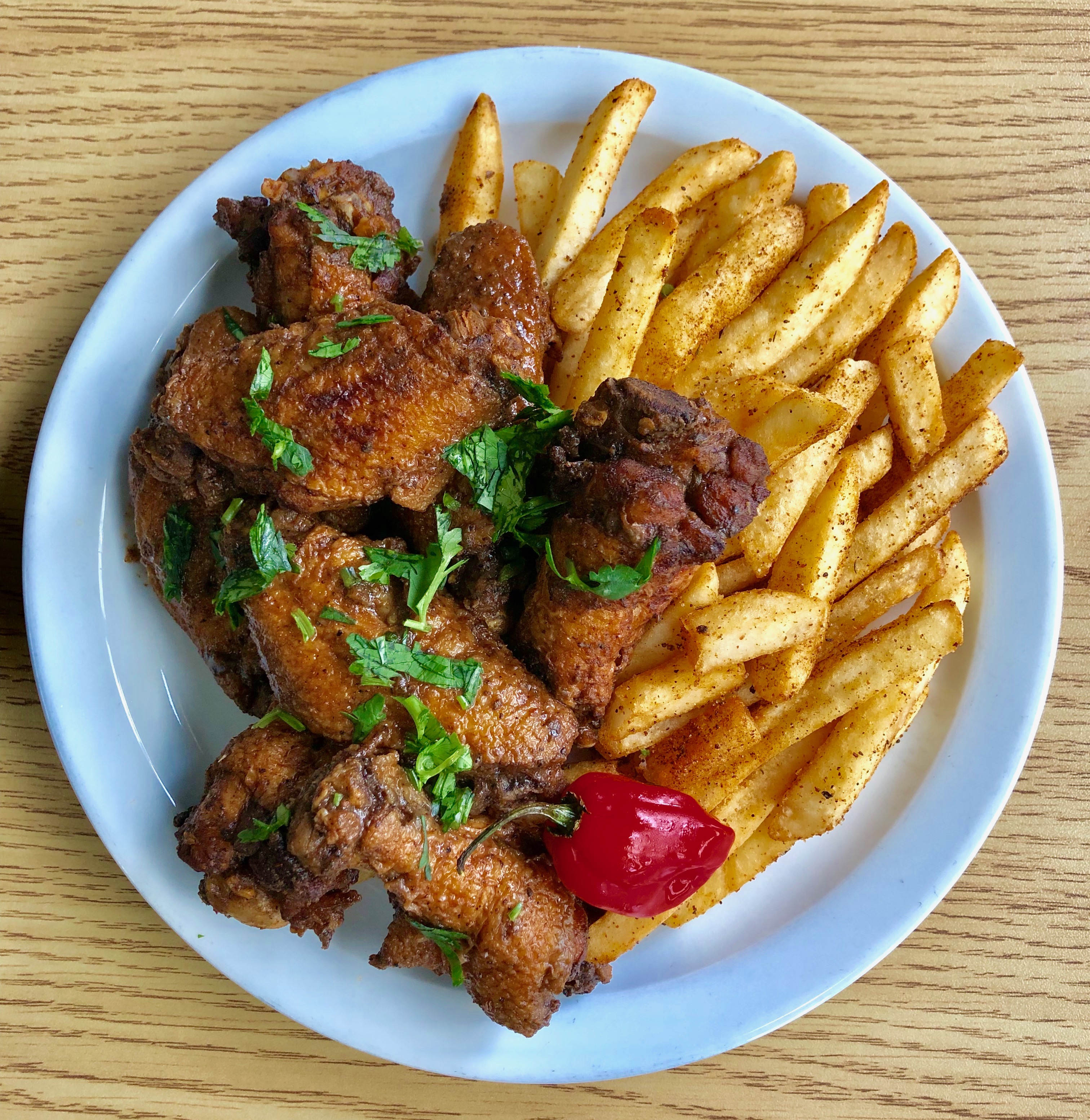Order Jerk Wings food online from Aunty Joy's Jamaican Kitchen store, Chicago on bringmethat.com
