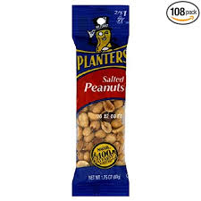 Order 1.75 oz. Planters Salted Peanuts  food online from Beer Bait And Moor store, Sandusky on bringmethat.com