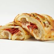 Order Individual Pepperoni, Sausage & Bacon Stromboli food online from Sbarro store, Delaware on bringmethat.com