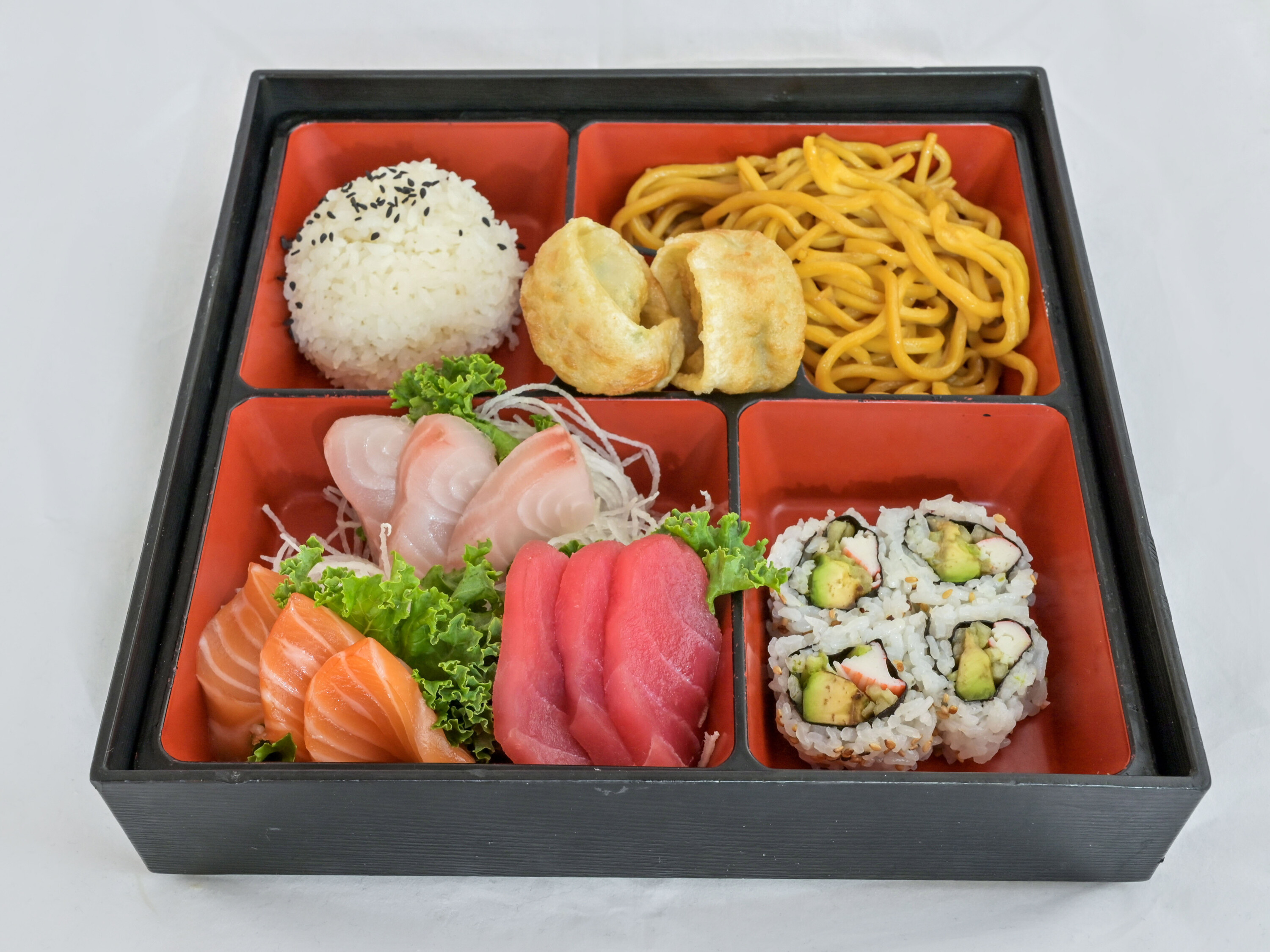 Order  Sashimi Bento Box Special  food online from Mr Sushi store, Pompton Lakes on bringmethat.com