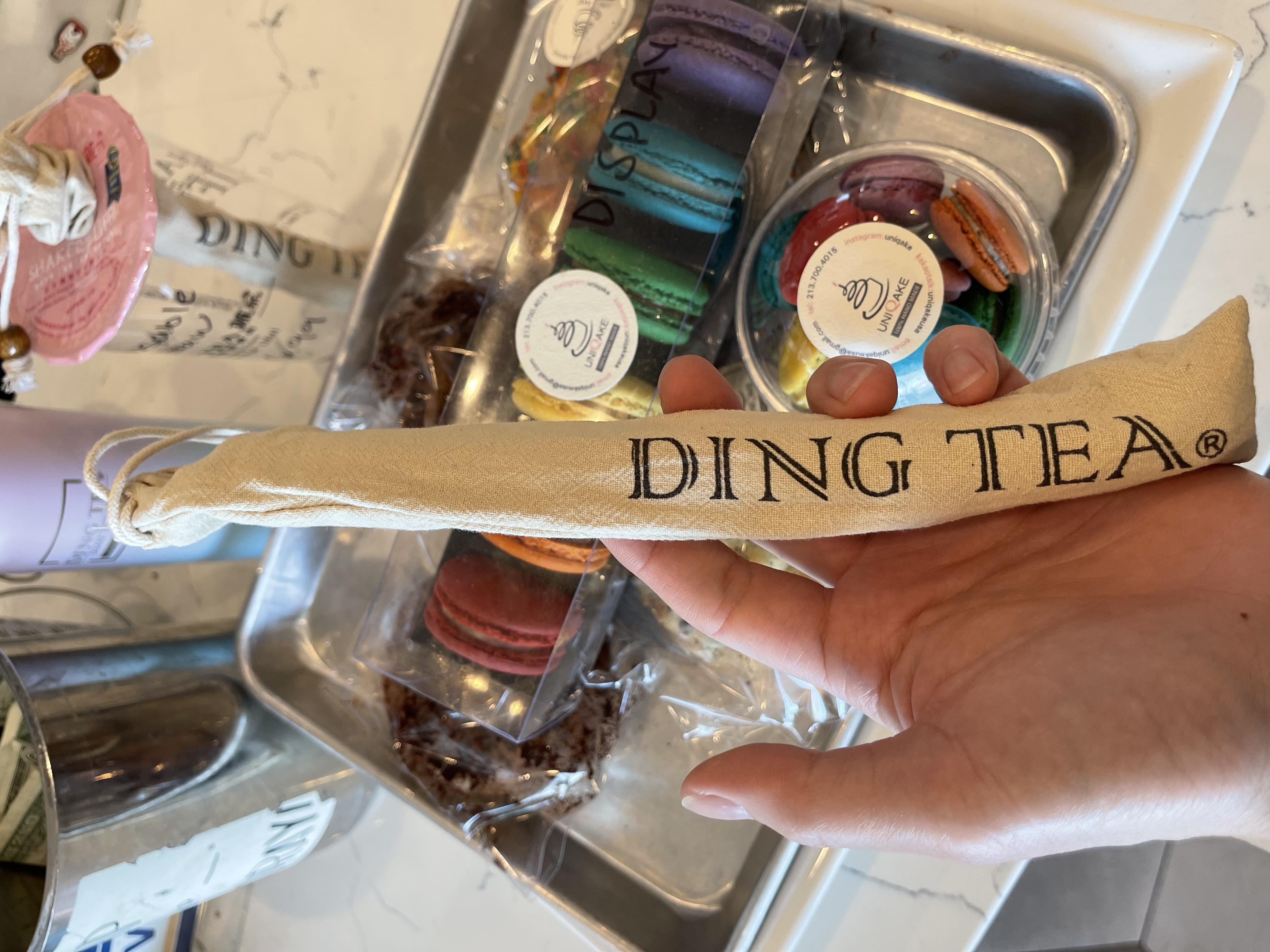 Order Ding Tea Reusable Straw food online from Ding Tea store, Garden Grove on bringmethat.com