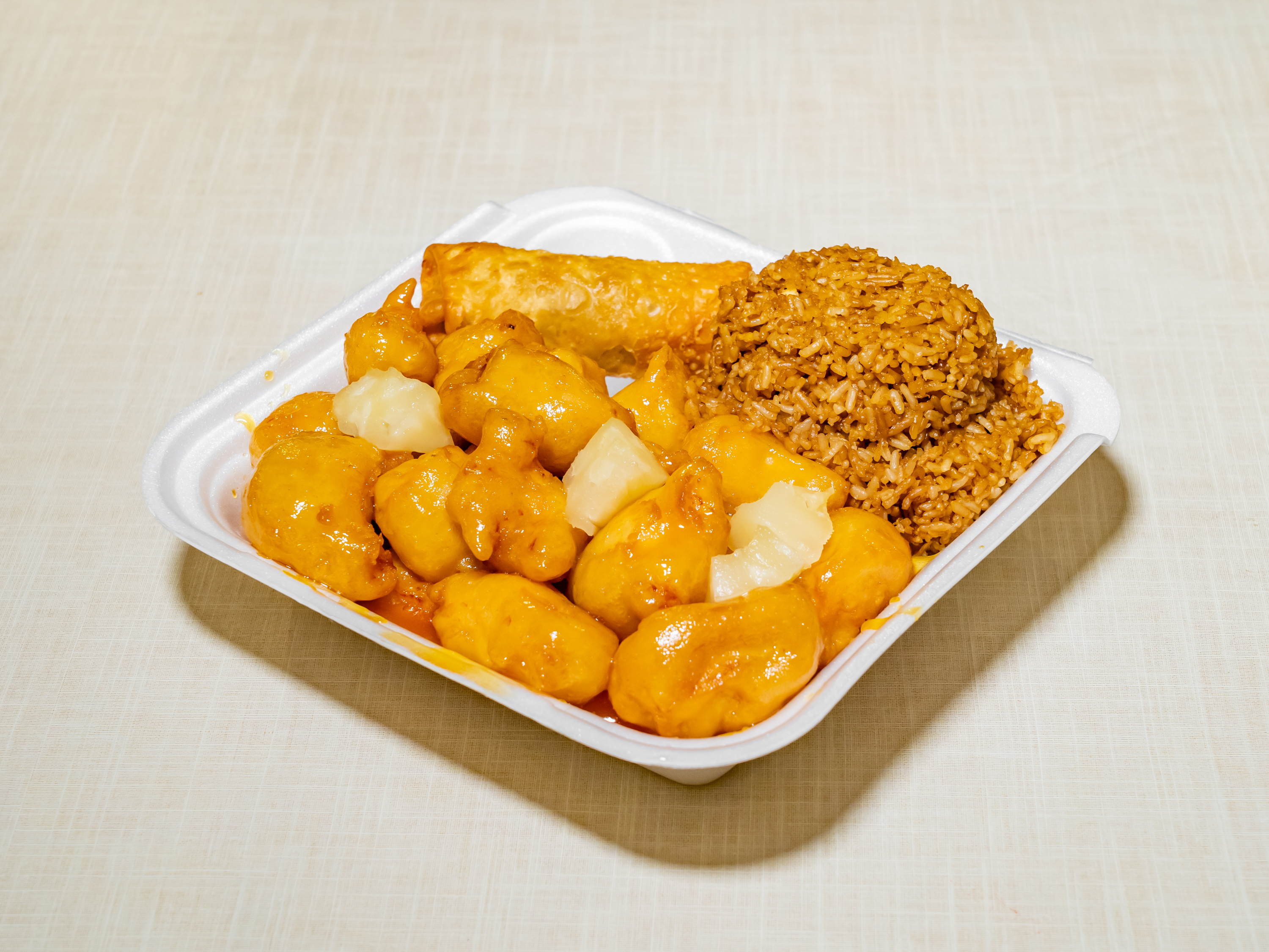 Order Sweet and Sour Chicken food online from Kwong Tung Chop Suey store, Shelby Charter Township on bringmethat.com