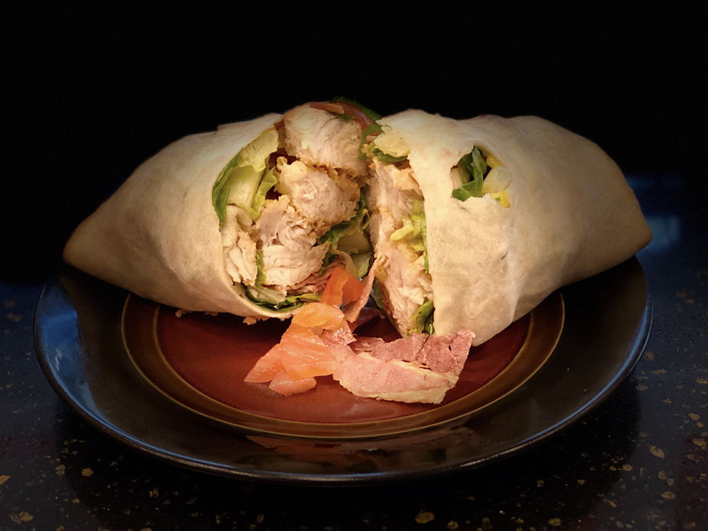 Order Chicken Ranch BLT Wrap food online from Chicken now store, Syracuse on bringmethat.com