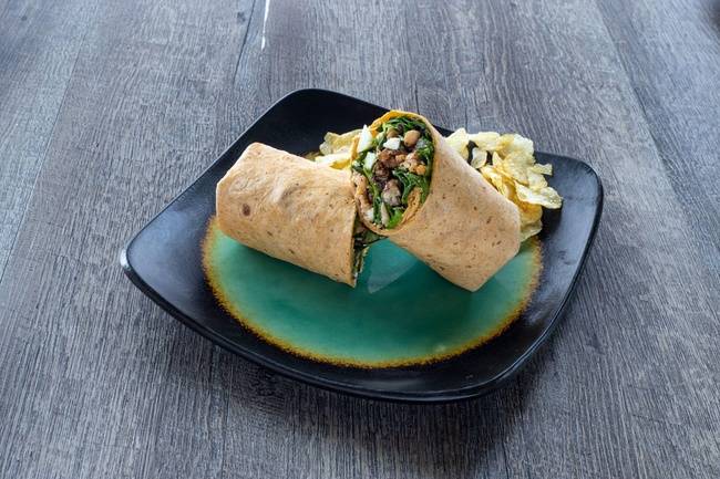 Order GRILLED SUMMER SALMON WRAP food online from YOLO Wraps store, San Antonio on bringmethat.com