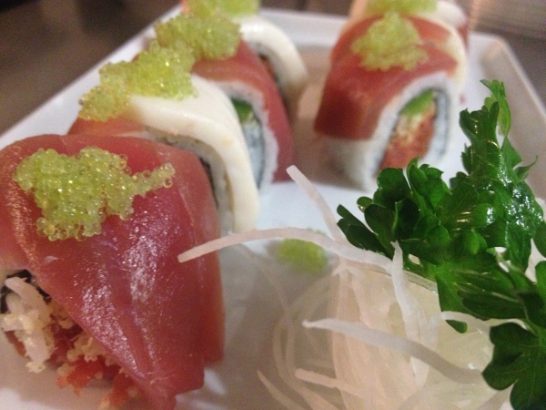 Order Triple Tuna Roll food online from Bangkok Belly - Norwood Park store, Chicago on bringmethat.com