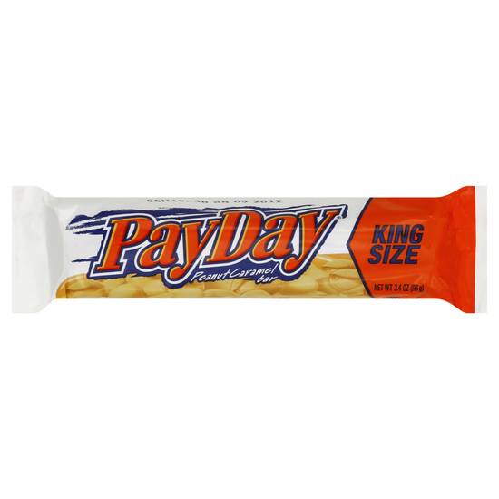 Order PayDay Peanut Caramel Bar King Size (3.4 oz) food online from Rite Aid store, Eugene on bringmethat.com