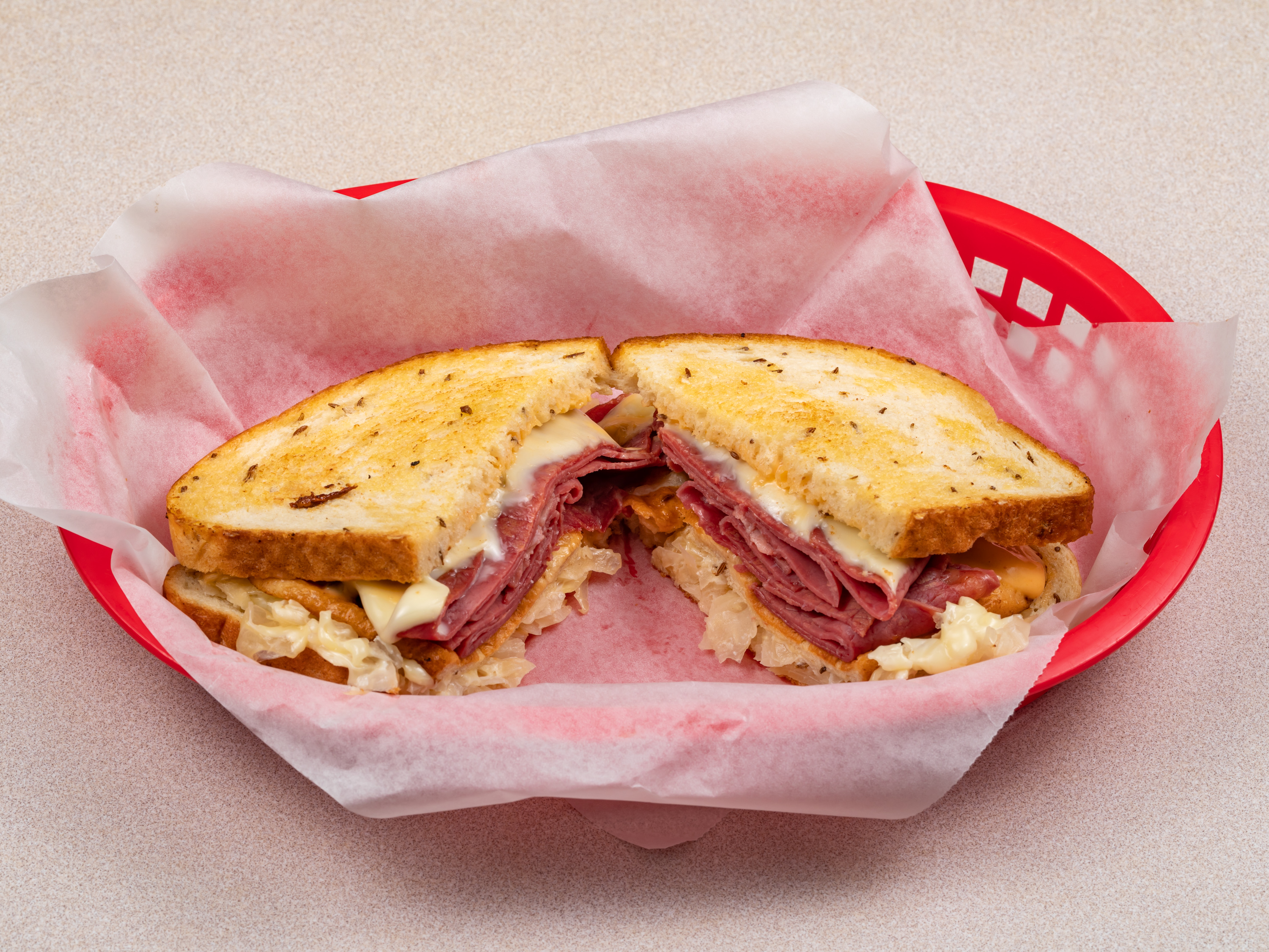 Order Reuben Sandwich food online from Ye Ole Fashioned Cafe & Ice Cream store, North Charleston on bringmethat.com