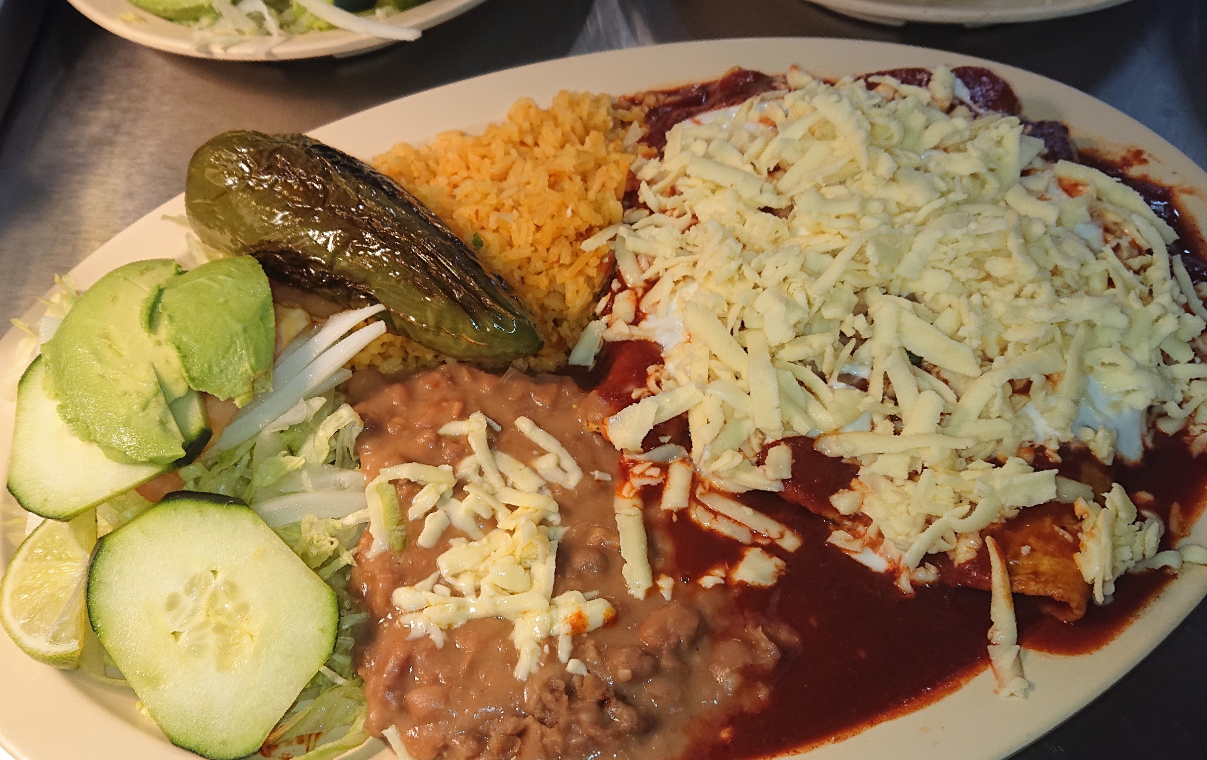 Order Enchiladas food online from Taqueria La Paz store, Chicago on bringmethat.com