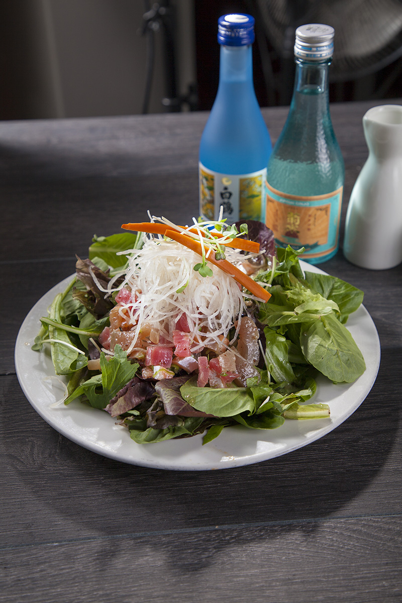 Order S1. Sashimi Salad food online from Sake Sushi Japanese store, Montrose on bringmethat.com