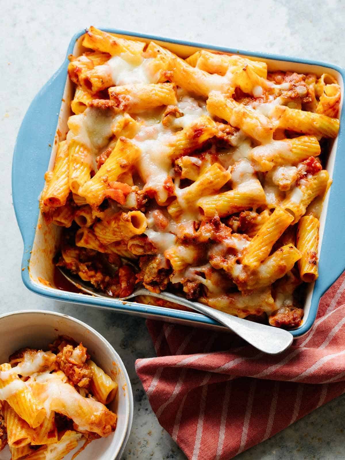 Order Baked Ziti - Pasta food online from Sals Pizza store, Appleton on bringmethat.com