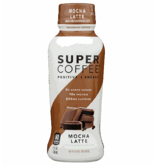 Order Kitu Super Coffee - Mocha Latte 12 oz food online from IV Deli Mart store, Goleta on bringmethat.com