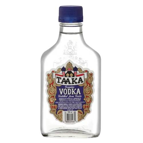 Order Taaka Vodka - 200ml/Single food online from Bottle Shop & Spirits store, Los Alamitos on bringmethat.com
