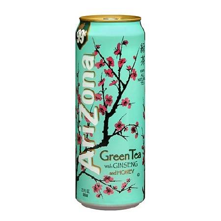Order Arizona Green Tea - Ginseng And Honey food online from Lone Star store, Sunnyvale on bringmethat.com