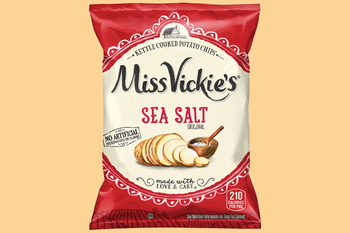 Order Miss Vickie's Sea Salt Chips food online from Saladworks store, Philadelphia on bringmethat.com