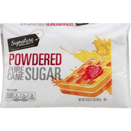 Order Signature Select · Powdered Pure Cane Sugar (16 oz) food online from Tom Thumb Express store, Trophy Club on bringmethat.com