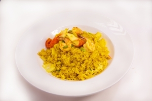 Order FR3 Pineapple Fried Rice food online from Saigon Cafe store, Buford on bringmethat.com