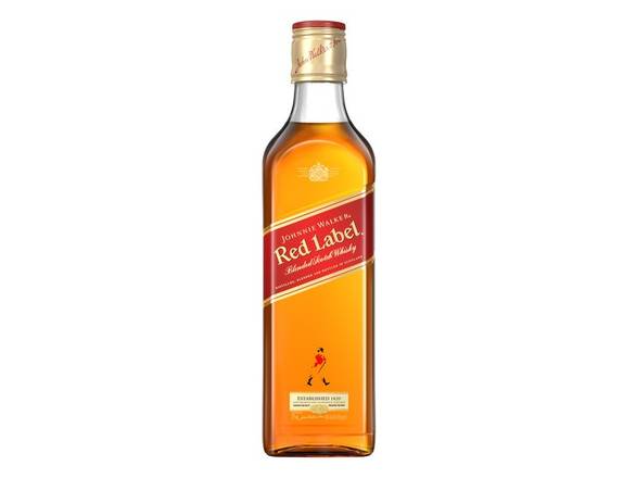 Order Johnnie Walker Red Label Blended Scotch Whisky - 375ml Bottle food online from Josh Wines & Liquors Inc store, New York on bringmethat.com