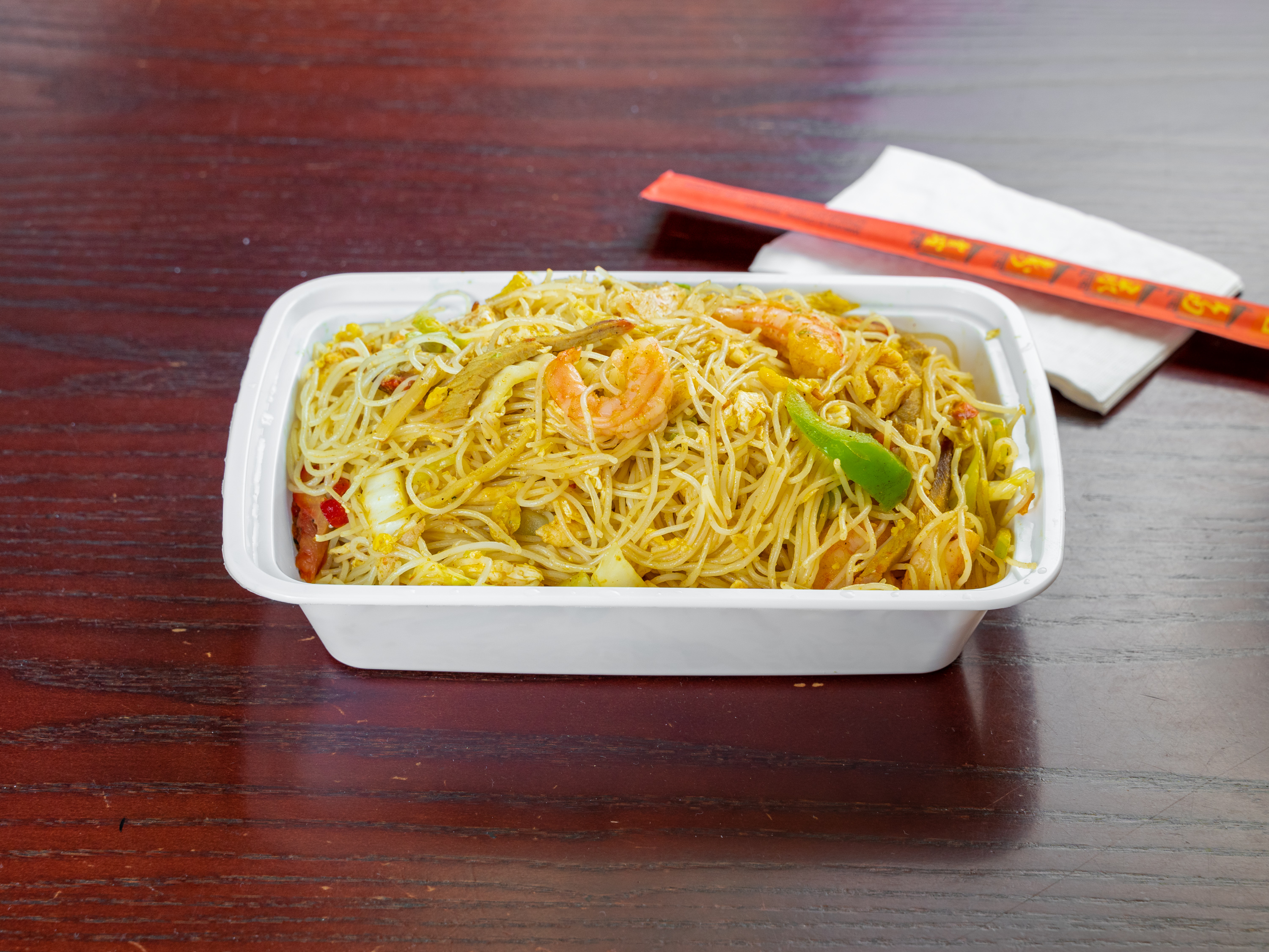 Order 62. Singapore Chow Mei Fun food online from New China King store, Stamford on bringmethat.com