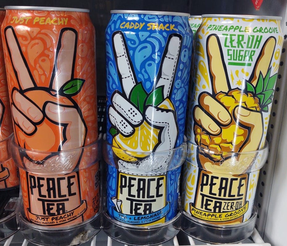 Order Peace Tea - 24 oz. Bottled food online from Poulsbo Woodfired Pizza  store, Poulsbo on bringmethat.com