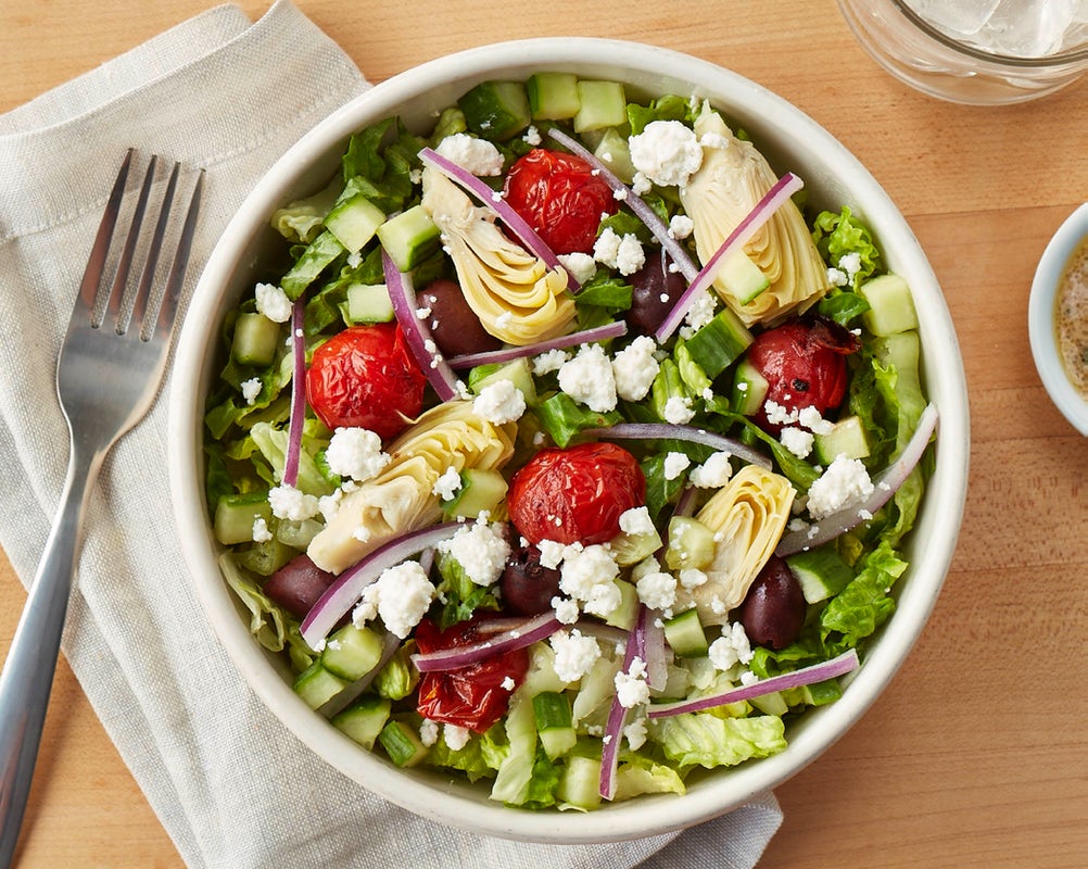 Order Greek Salad food online from Greenlight Salads & Bowls store, Boulder on bringmethat.com