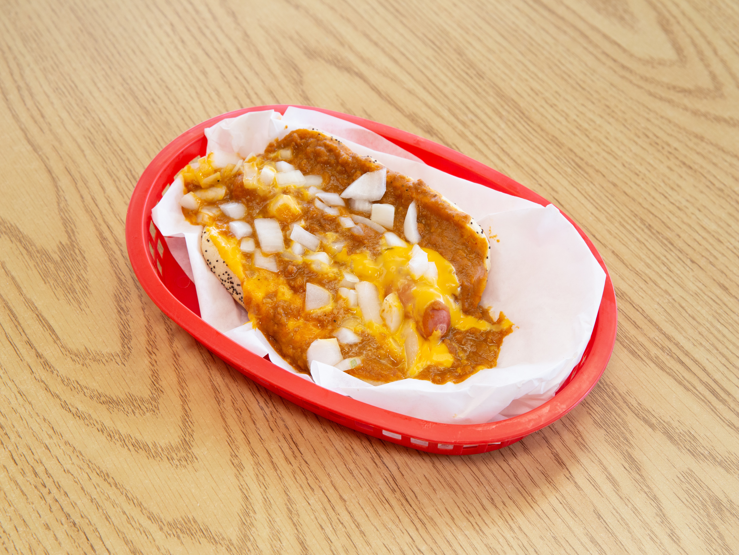 Order Chili Dog food online from Jeff's Red Hots store, Chicago on bringmethat.com
