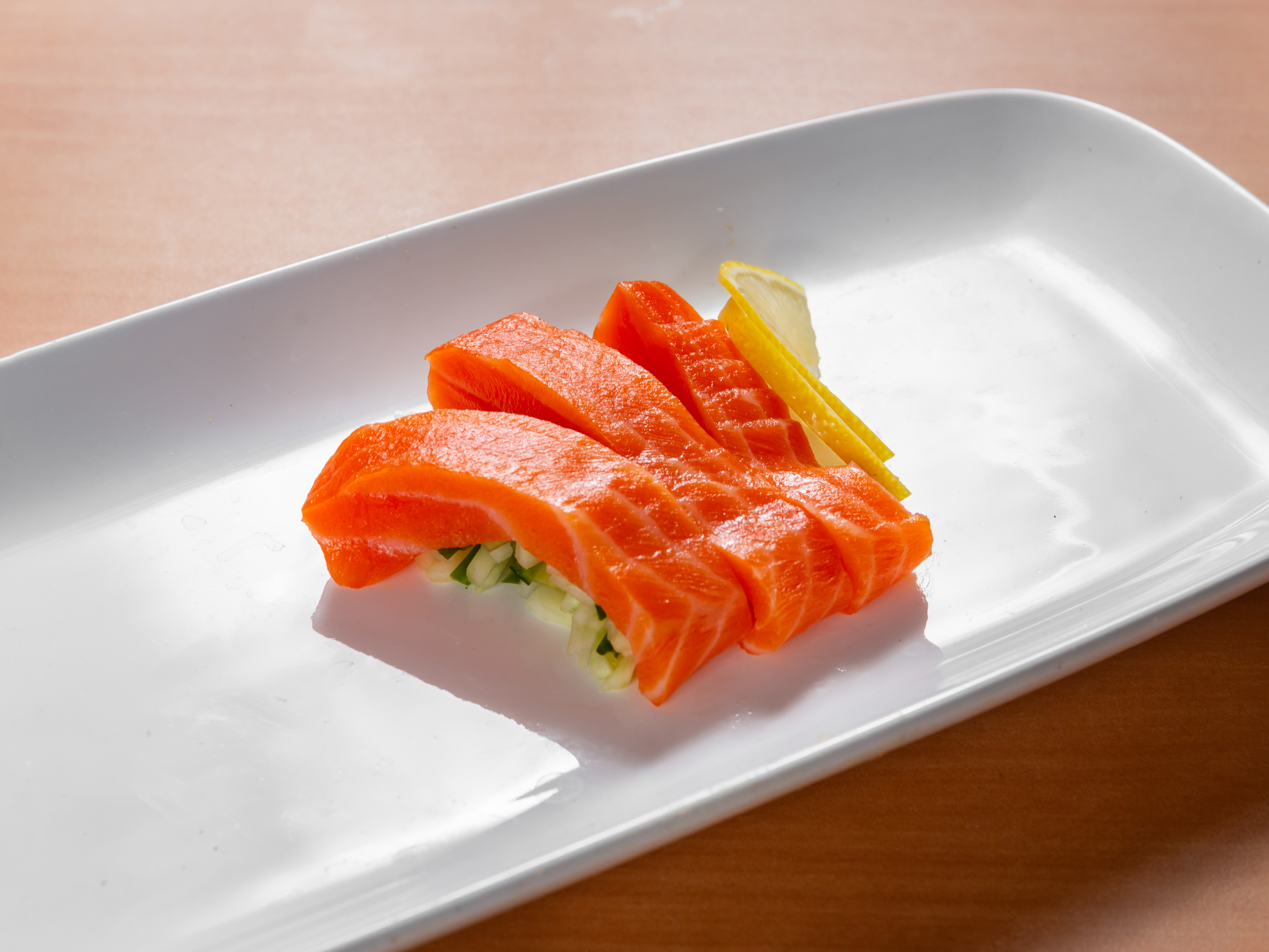 Order Sake(salmon)sashimi food online from Blue Pacific Sushi Grill store, Lancaster on bringmethat.com