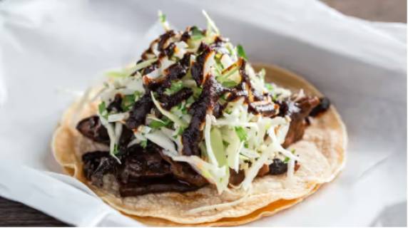 Order Roasted Mushroom Taco food online from Asadito store, Chicago on bringmethat.com