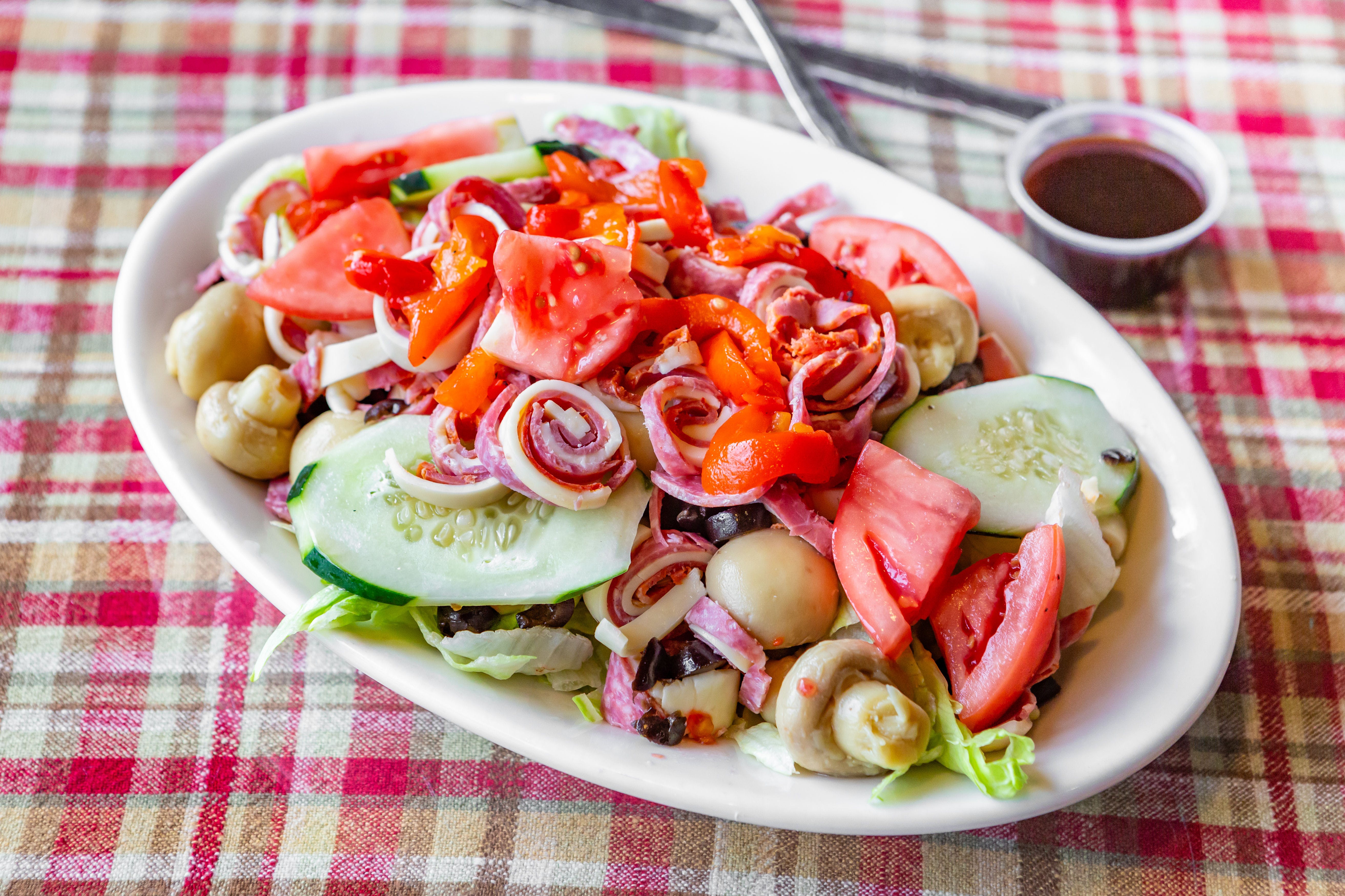 Order Antipasto Salad - Salad food online from Brown Jug store, Chelsea on bringmethat.com