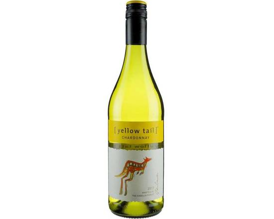 Order Yellow Tail Chardonnay 750 ml 12% food online from Pit Stop Liquor Mart store, El Monte on bringmethat.com