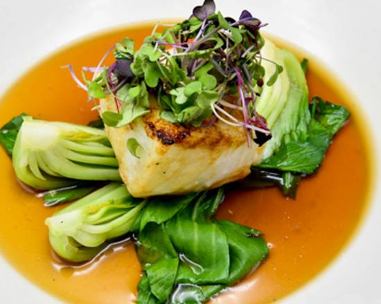 Order Miso Marinated Sea Bass food online from Morton The Steakhouse store, Anaheim on bringmethat.com