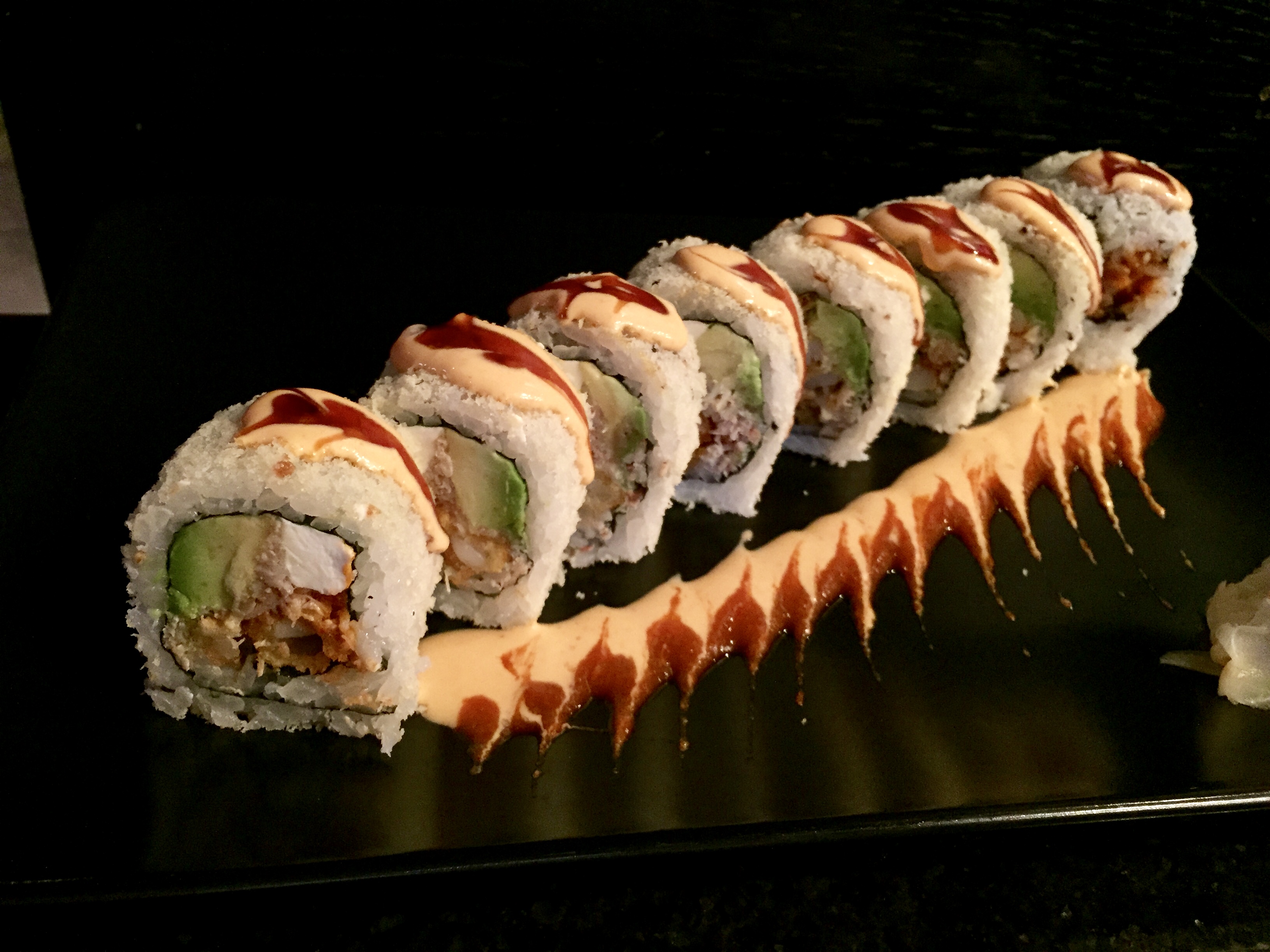 Order Crazy Calamari Maki food online from Nori Sushi store, Chicago on bringmethat.com