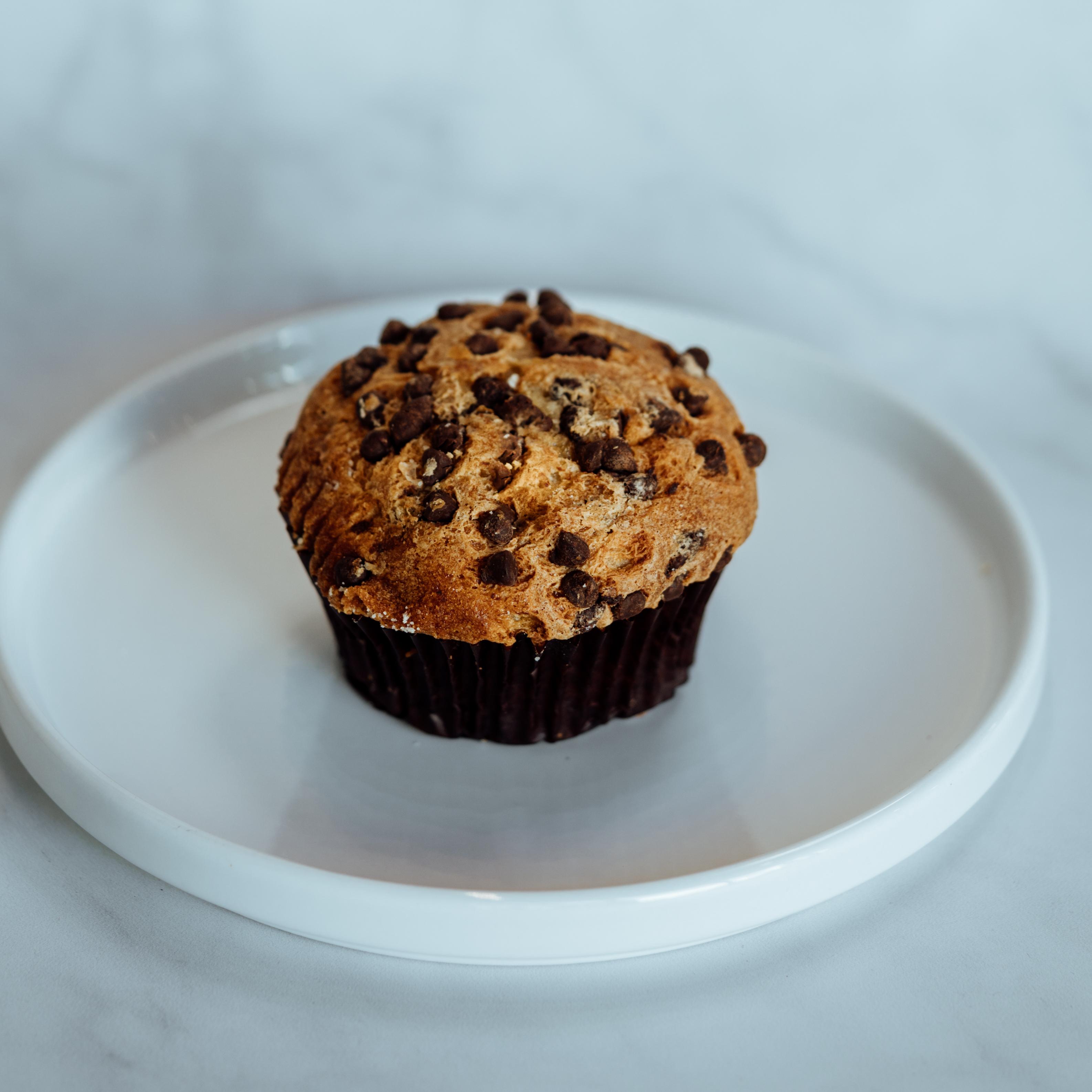 Order Chocolate Chip Muffin food online from Krisp Fresh Living store, Irvine on bringmethat.com