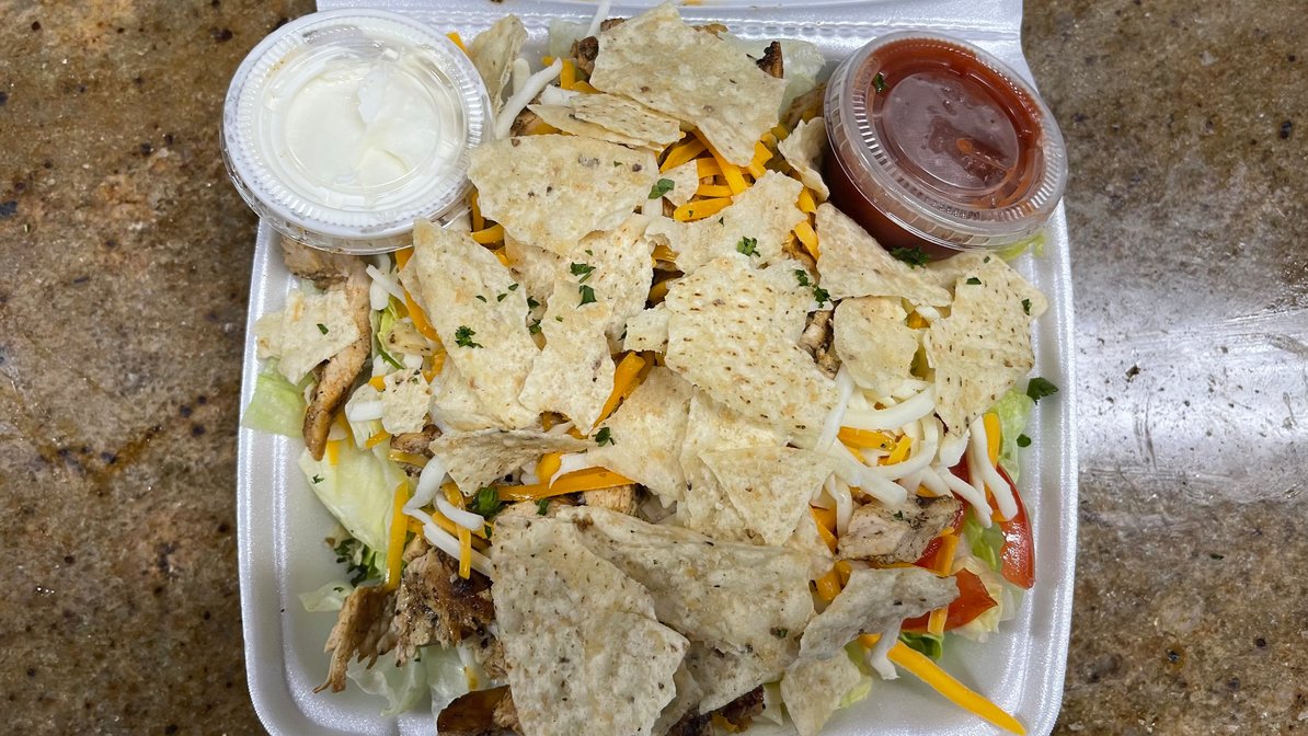 Order Taco Salad food online from Two Cousins Pizza and Italian Restaurant store, Lancaster on bringmethat.com