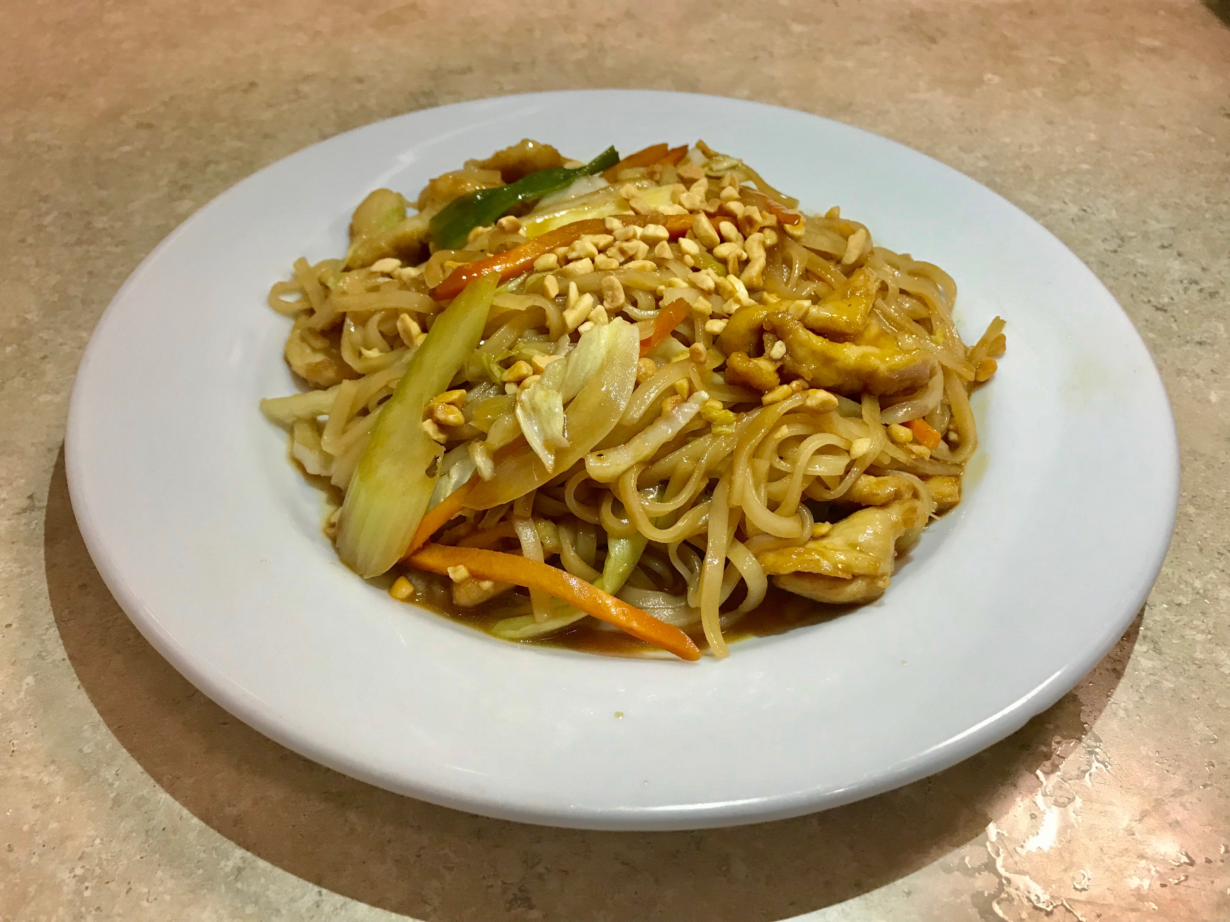 Order F14. Pad Thai food online from China Island store, Mansfield on bringmethat.com