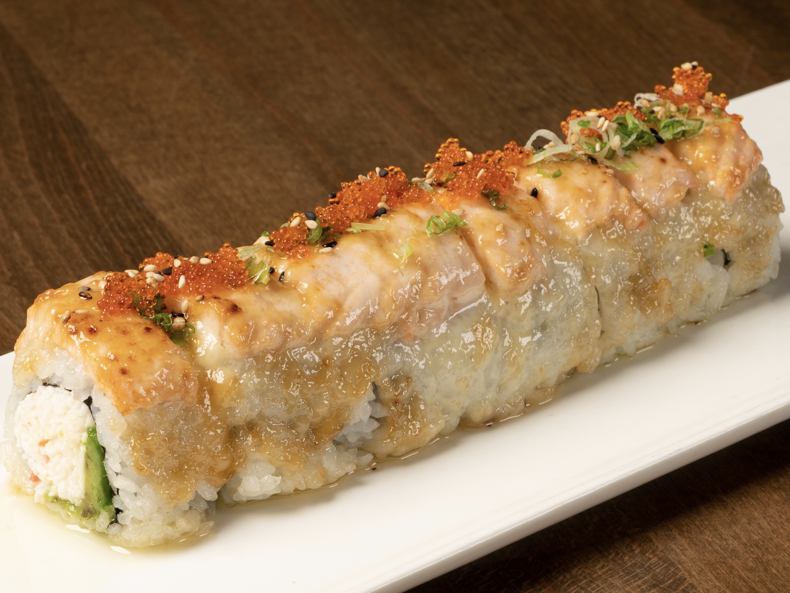 Order Kabuto Roll food online from Zeppin Sushi store, Los Angeles on bringmethat.com