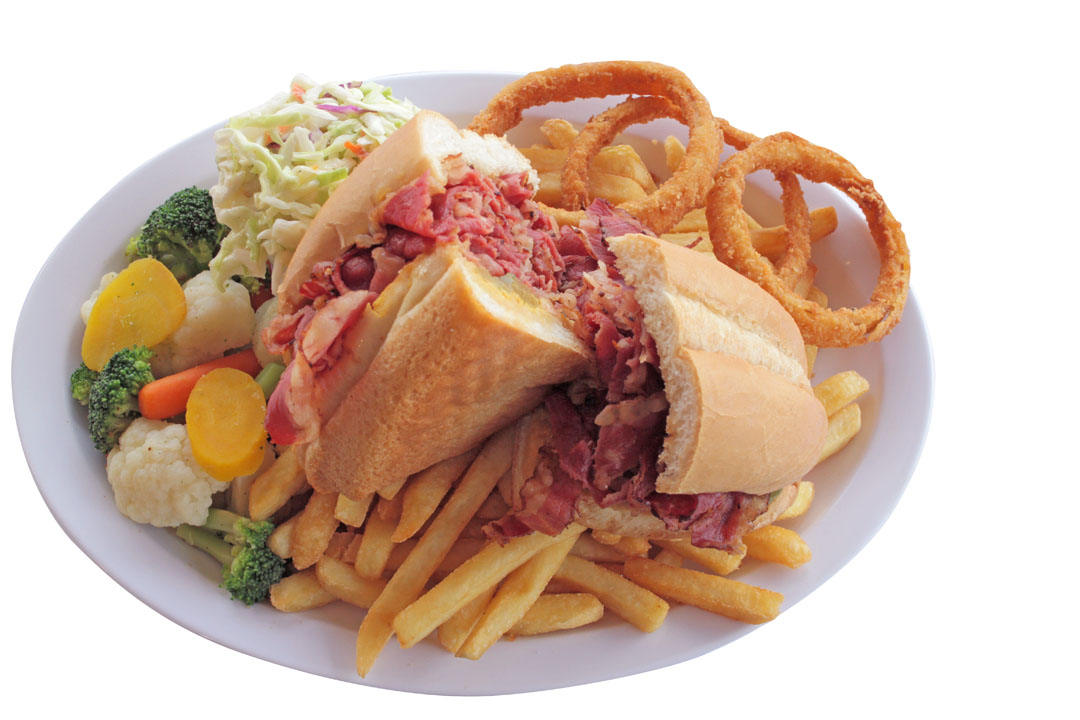 Order Pastrami Sandwich Platter food online from Michael Super Burgers store, Whittier on bringmethat.com