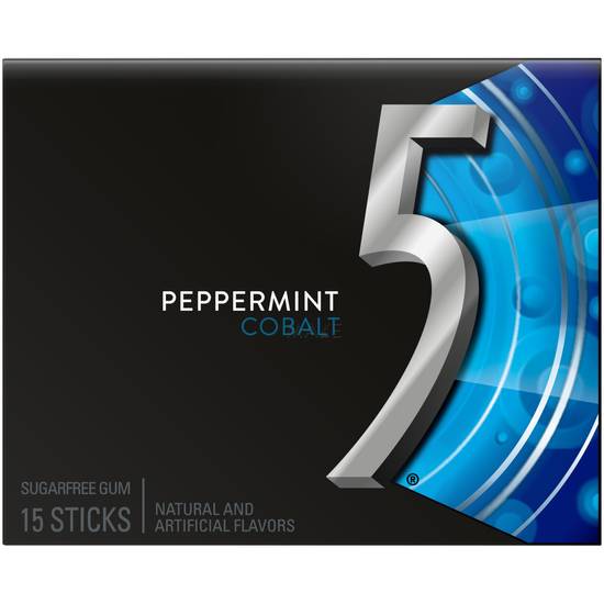 Order Wrigley's 5 Peppermint Cobalt Sugarfree Gum, 15 CT food online from Cvs store, SAINT CLAIR SHORES on bringmethat.com