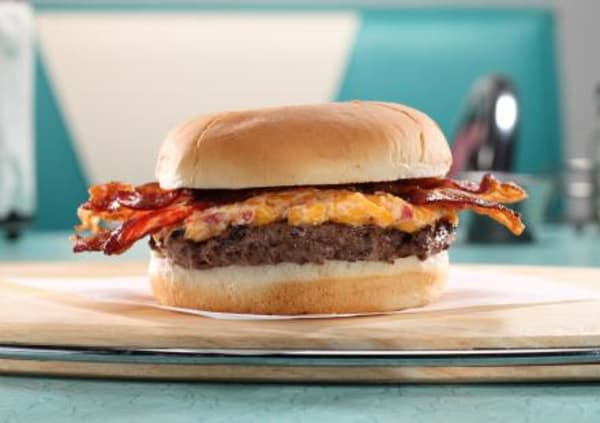 Order Andy's Pimento Cheeseburger a la Carte food online from Hwy 55 Burgers Shakes & Fries store, Sharpsburg on bringmethat.com