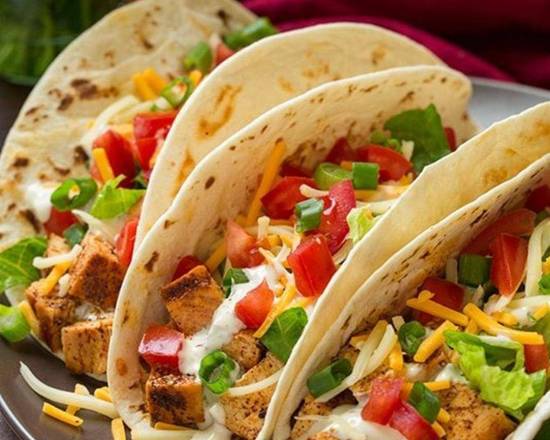 Order D. Grilled Tacos food online from Carlos Mexican Restaurant store, Westland on bringmethat.com