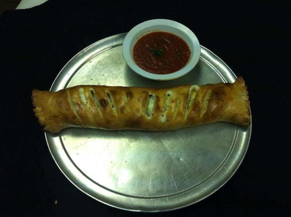 Order Pepperoni Stromboli - Small food online from Palermo's Family Italian & Greek Restaurant store, Conover on bringmethat.com