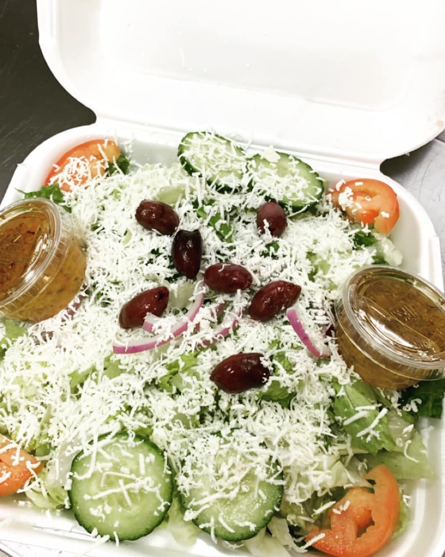 Order Greek Salad food online from Napoli Pizza store, Miamisburg on bringmethat.com