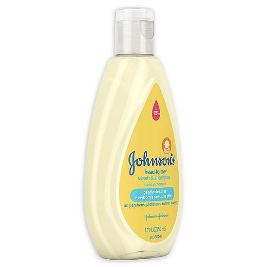 Order Johnson's®  Head-To-Toe® 1.7 oz. Wash & Shampoo food online from Bed Bath &Amp; Beyond store, Baton Rouge on bringmethat.com