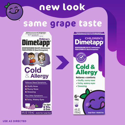 Order Children’s Dimetapp Cold & Allergy Medicine - 4 fl oz food online from Rite Aid store, Antelope on bringmethat.com