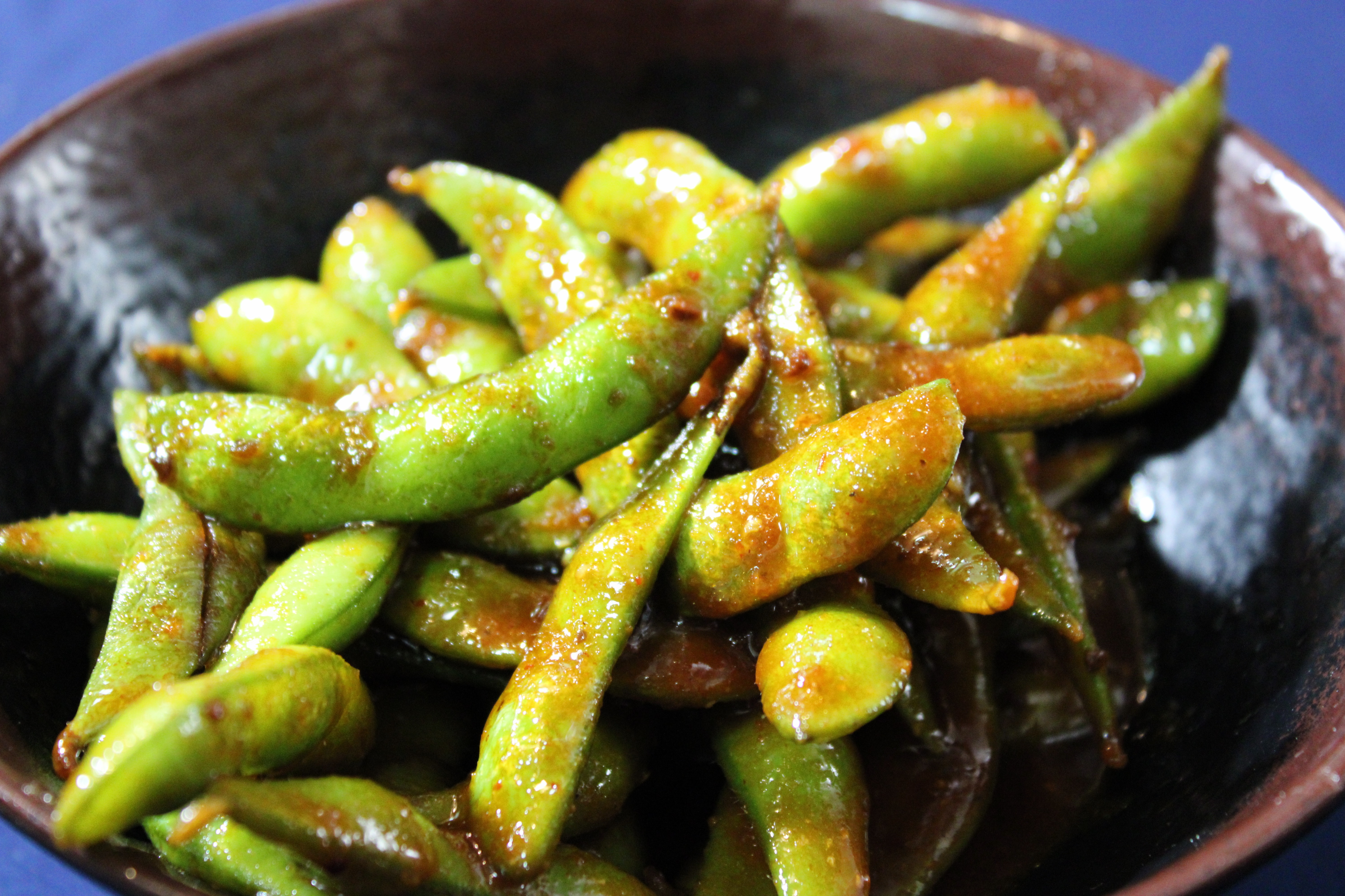 Order Spicy Soy Beans food online from Kibo Sushi store, Ventura on bringmethat.com