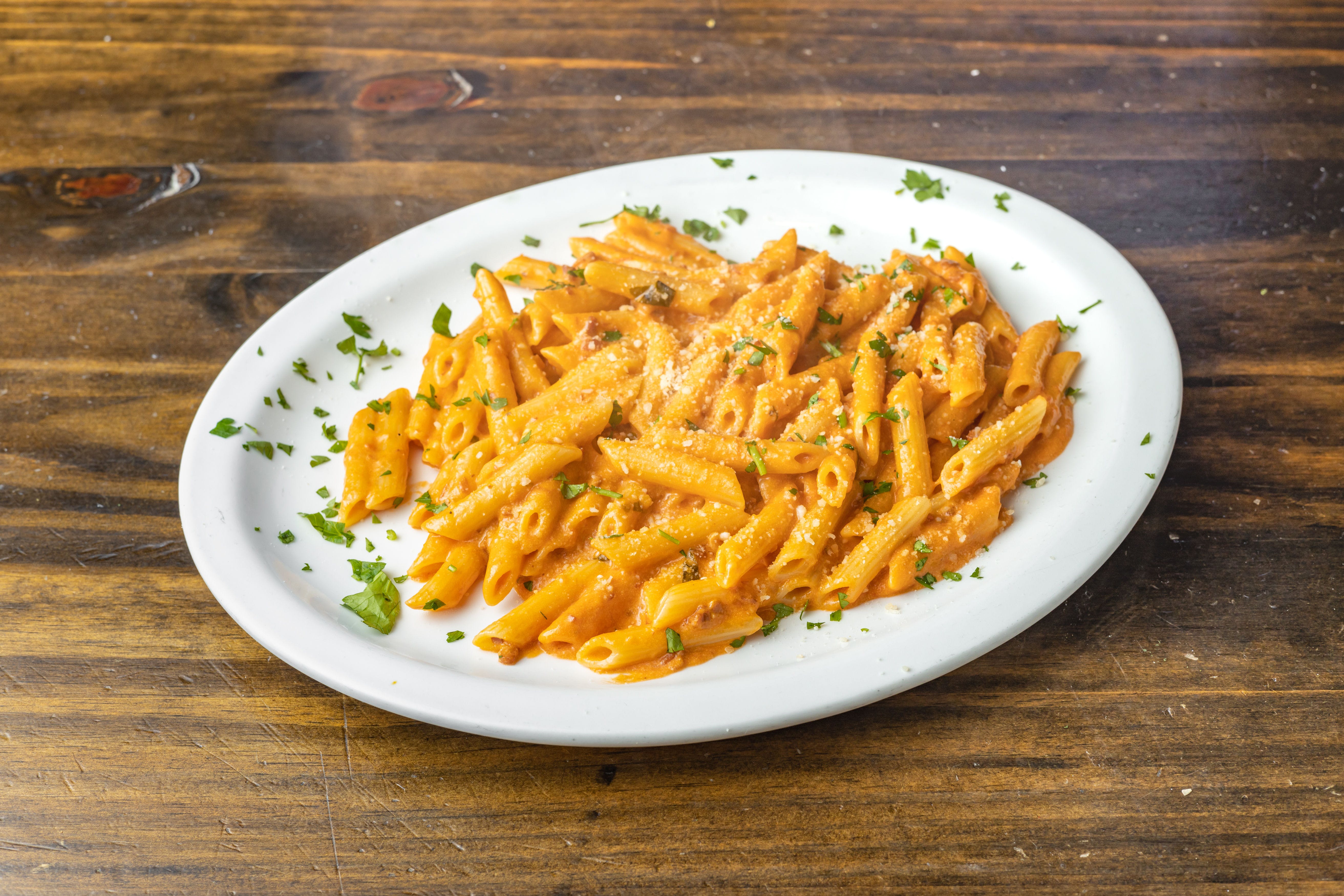 Order Penne Ala Vodka - Pasta food online from That Pizza Place In Levittown store, Levittown on bringmethat.com